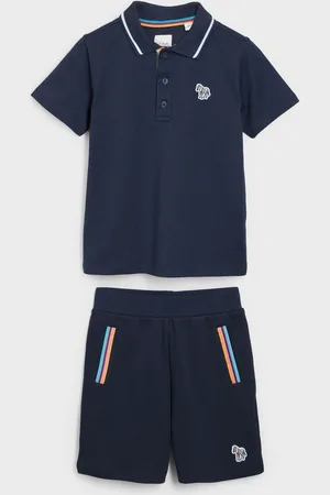 Paul Smith Boys 100% Cotton Polo Shirt and Short Set122128cm