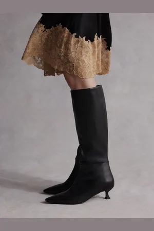 Next Tabitha Simmons Isabella Kitten heel Knee High Bottes