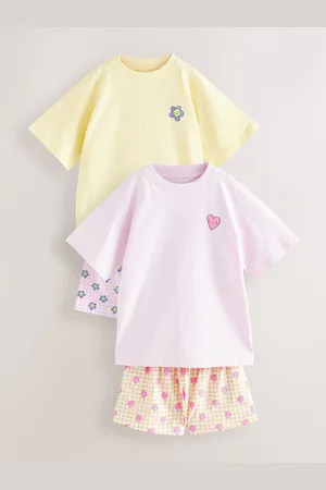 Next 100Pyjama court en coton % 2 Lot (3-16ans)122128cm