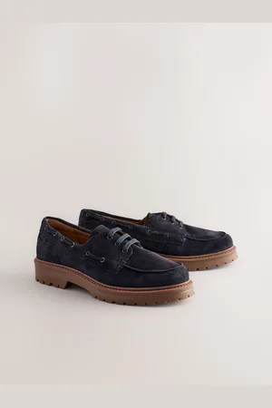 Next Forever Comfort Leather Chunky À lacets Boat Chaussures