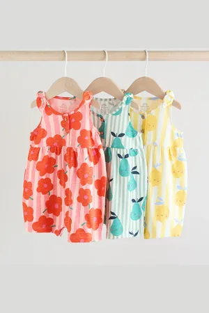 Next 100% Cotton Baby Jersey Rompers 2 Pack5662cm