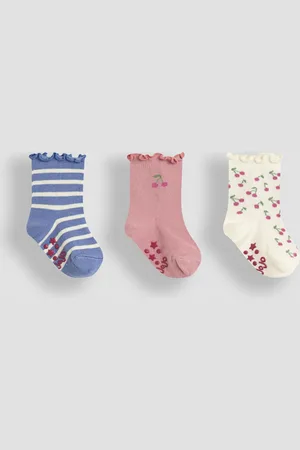JoJo Maman Bébé Chaussettes à fruits 3 Lot6 - Mois 12 (68 - 80cm)