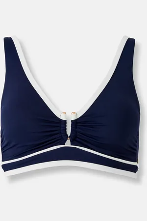 mint&berry Piping Hardware Plunge Bikini Top46