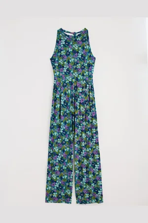 Seasalt Cornwall Belyars Jersey Tie Neck Jumpsuit36