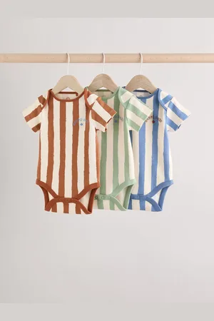 Next Bodys à manches longues pour bébés 100% coton 3 Paquet12 - Mois 18 (80 - 86cm)