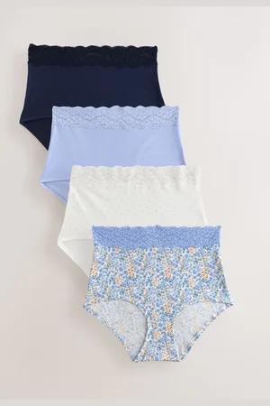 Next Valentines Cotton and Lace Knickers 4 Pack54
