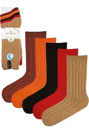 Jeff Banks Chaussettes de bottes en tricot côtelé à grosses mailles 5 LotUn an