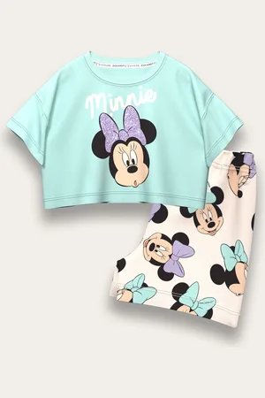 Brand Threads Ensemble Minnie Mouse 100% coton et short de jour104110cm