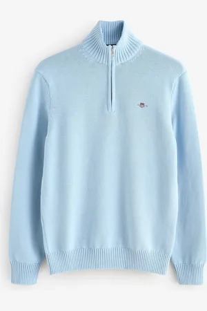 GANT Casual Half Zip 100% Cotton Jumperlarge