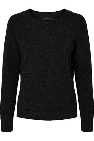 VERO MODA Pull doux en maille à col rond44