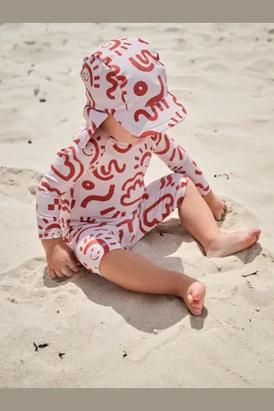 Next Ensemble maillot de bain et chapeaux Sunsafe (3mths-7yrs)98104cm