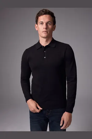 Next Polo en maille à manches longues3XL Reg