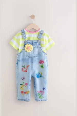 Next Ensemble salopette % coton imprimé 10037ans)5 - 6 ans (110 - 116cm)