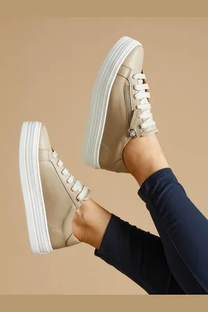 JONES BOOTMAKER Amaliada - Baskets à plateforme en cuir