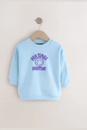 Next Printed Crew Neck Cotton Sweatshirt (3mths-7yrs)6 - 7 ans (116 - 122cm)