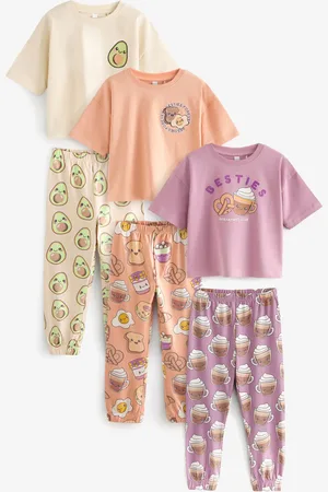 Next 3 Lot 100Pyjama en coton (3-16ans)15 ans (170cm)