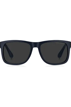 Tommy Hilfiger Rectangular Sunglasses With Flag DetailsUn an