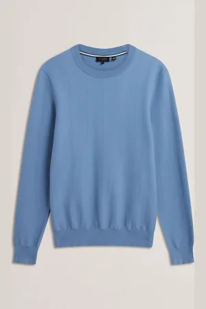 Ted Baker Jamals Manches longues Herringbone Stitch Col rond PullPetit