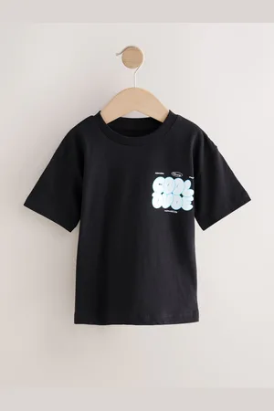 Next 100% Cotton Short Sleeve Back Print T-Shirt (3mths-7yrs)116122cm