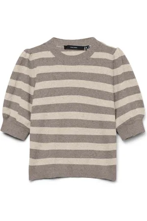 VERO MODA Col rond Manche bouffante Pull tricotéS 8