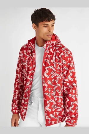 Calvin Klein Coupe-vent imprimé rougeS
