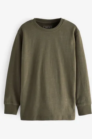 Next Long Sleeve Cosy 100% Cotton T-Shirt (3-16yrs)3 ans (98cm)