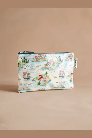 Cath Kidston Porte-monnaie à fermeture éclair 100% cotonun