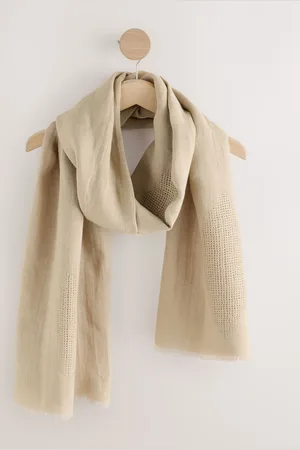 Next Linen Lightweight 100% Linen Scarfun