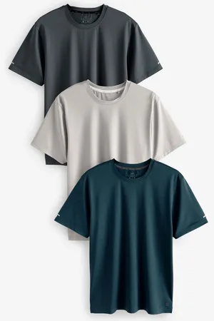 Next Active Gym and Training Textured T-Shirt 3 PackMédium