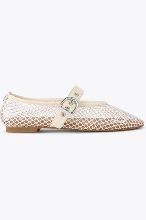 Kurt Geiger Cream Nico Woven Pumpseu39