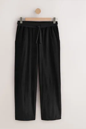 Next Towelling Open Hem Joggerslarge