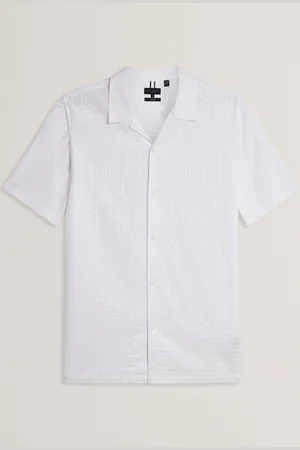 Ted Baker Oise 100% Cotton Textured Geo ShirtGrand