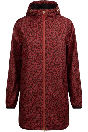Trespass Female Red Parched Rainwear Jacket TP75petit