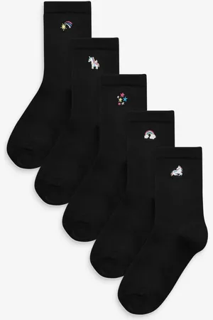 Next Paquet de 5 chaussettes à la cheville brodées d