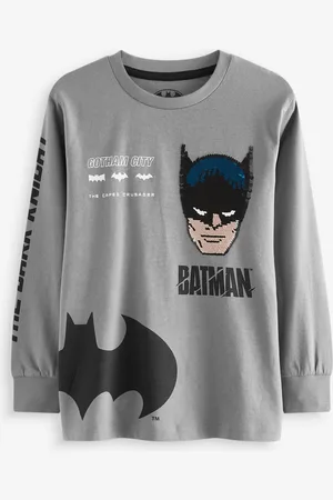 Next Batman Licensed Flippy Sequin Long Sleeve 100% Cotton T-Shirt (3-14yrs)12 ans (152cm)