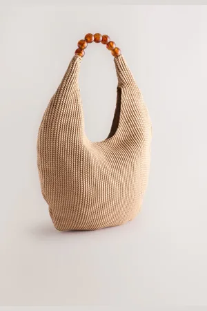Next Ball Raffia Shoulder BagUn an
