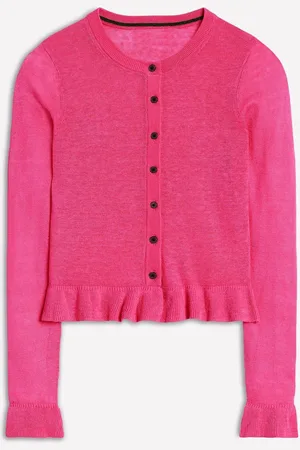 Boden Josie Cropped 100% Linen Cardiganxlarge