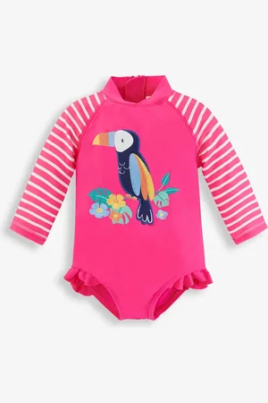 JoJo Maman Bébé Maillot de bain à manches longues UPF 503 - 4 ans (98 - 104cm)