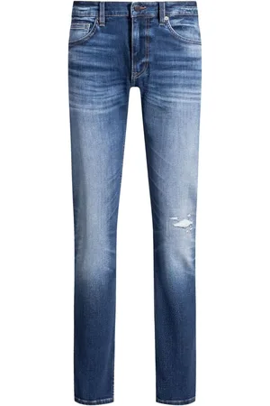 HUGO BOSS Delaware Coupe classique Denim JeansW30 L34