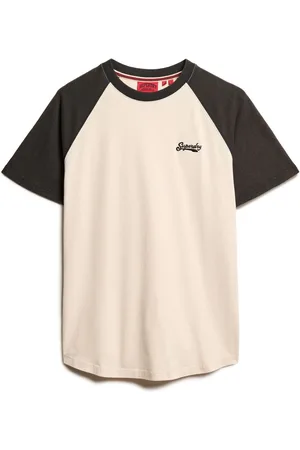 Superdry T-shirt de baseball Essentiel Logo 100% cotonM