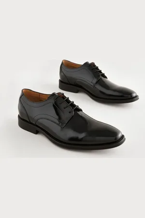 Next Chaussures de derby à bouts carrés très brillants
