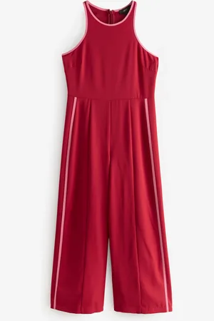 Next Sleeveless Jumpsuit with Tipping Detail34petite