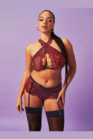 Ann Summers Ensemble soutien-gorge et culotte en dentelle Brooke Fleuri2X-Large