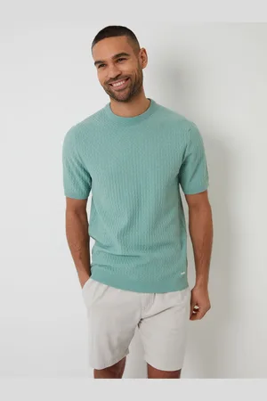 Threadbare T-shirt texturé en maille sur le devantTrès grand