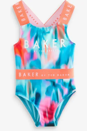 Ted Baker Blue Tie-Dye Swimsuit98104cm