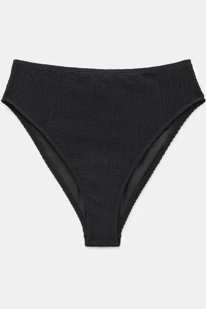 Hush Puppies Harper High Waisted Crinkle Bikini Bottoms34