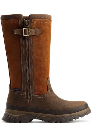 Ariat Bottes/Bottines imperméable zippé Marron Moresby