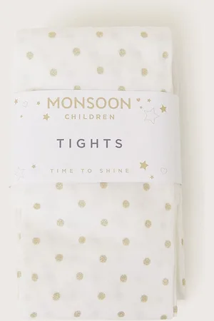Monsoon Collants à points pailletés 3 Lot11 - 13 ans (146 - 158cm)