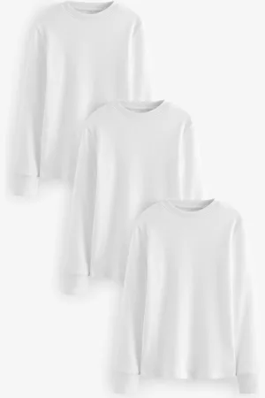 Next 100% Coton Manches longues T-shirt 3 Lot (1.5-16ans)11 - 12 ans (146 - 152cm)