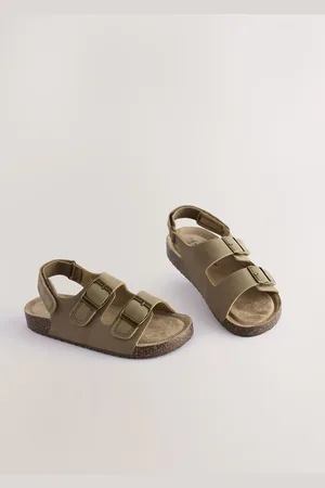 Next Sandales à fermeture tactile avec assise en liège